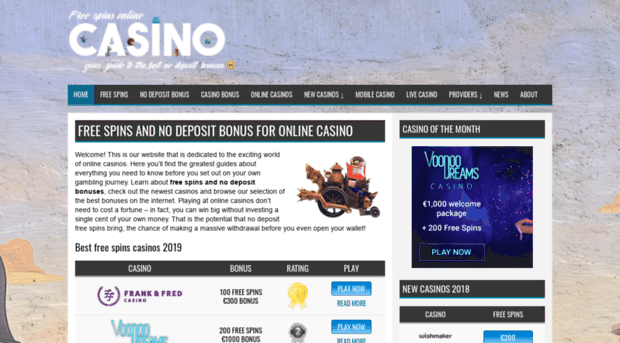 freespinsonlinecasino.com