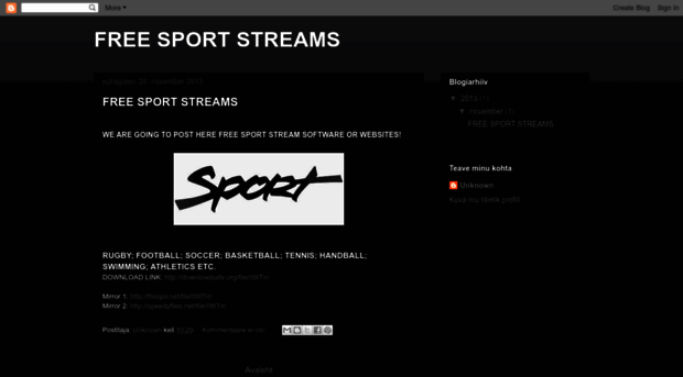 freesportstreams.blogspot.be