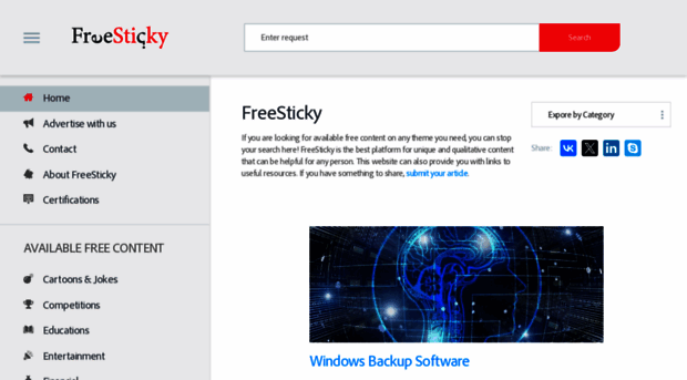 freesticky.com