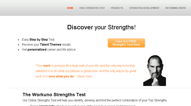 freestrengthsfinder.workuno.com