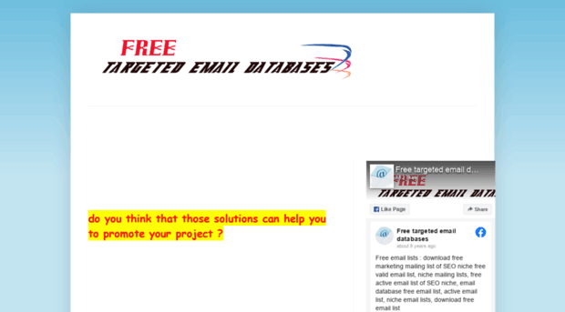 freetargetedemaildatabases.blogspot.com