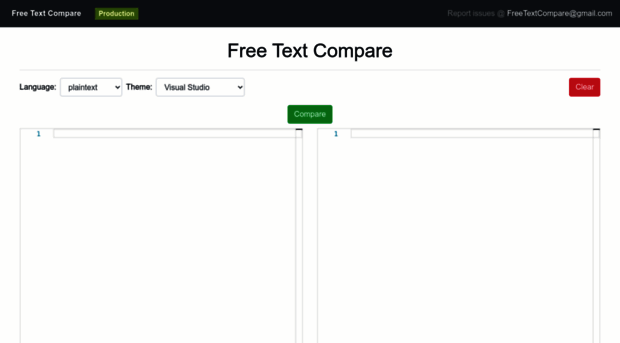 freetextcompare.com