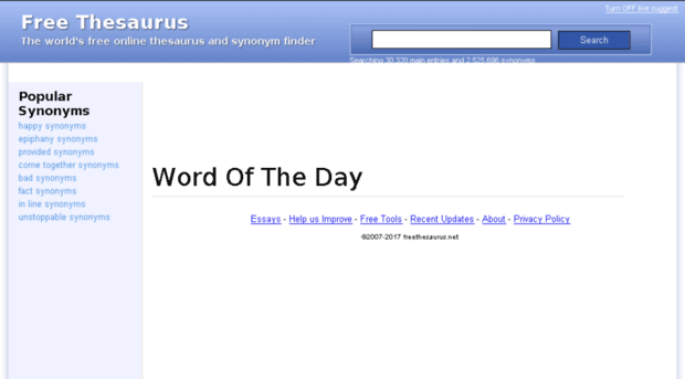 freethesaurus.net