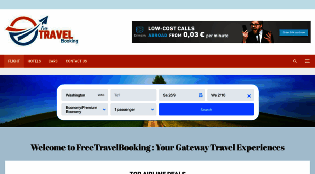 freetravelbooking.com