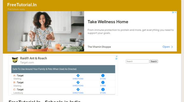 freetutorial.in