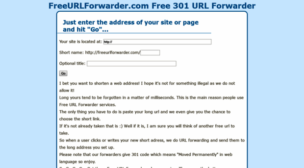 freeurlforwarder.com