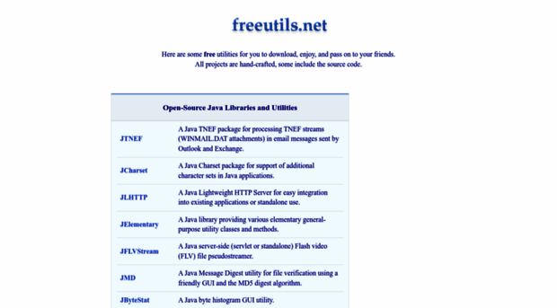 freeutils.net