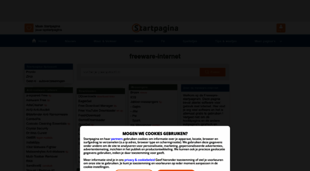 freeware-internet.startpagina.nl