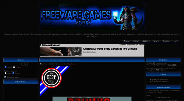 freewaregames.forumotion.com