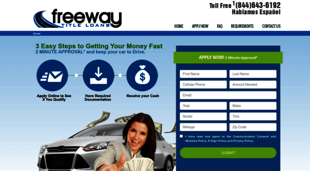 freewaytitleloans.com