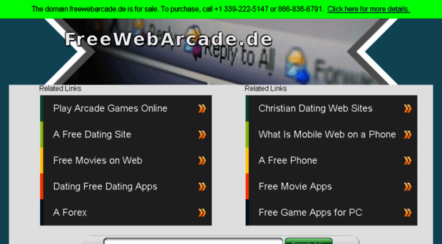 freewebarcade.de