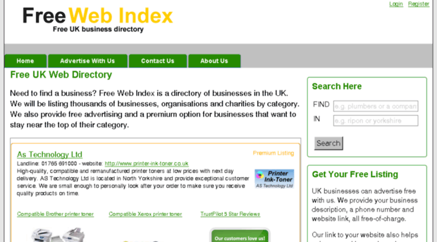 freewebindex.co.uk