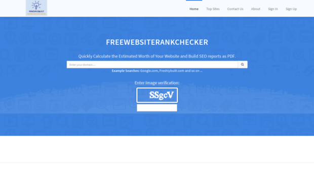 freewebsiterankchecker.com