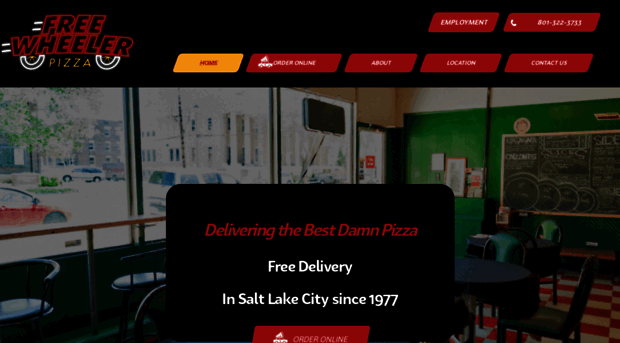 freewheelerpizza.com