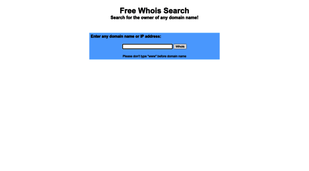 freewhois.us