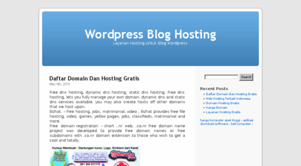 freewordpressbloghosting.com