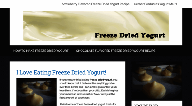 freezedriedyogurt.com