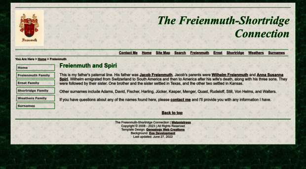 freienmuth-shortridge.com