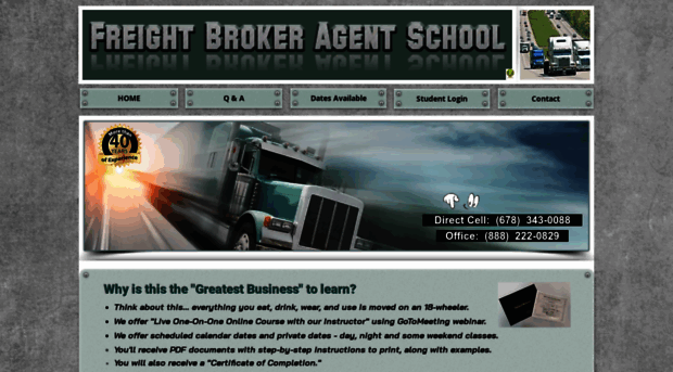 freightbrokeragentschool.com