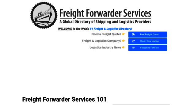 freightforwarderservices.com