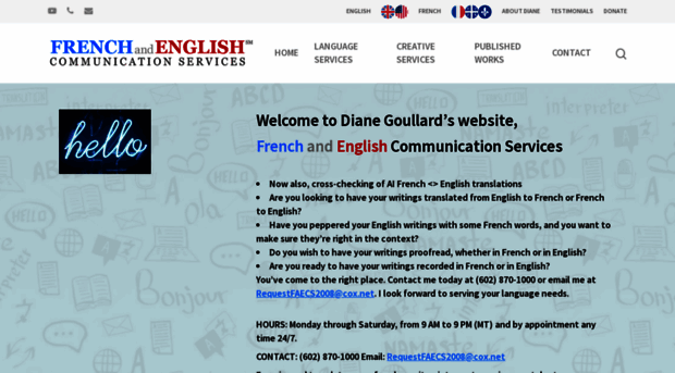 frenchandenglish.com