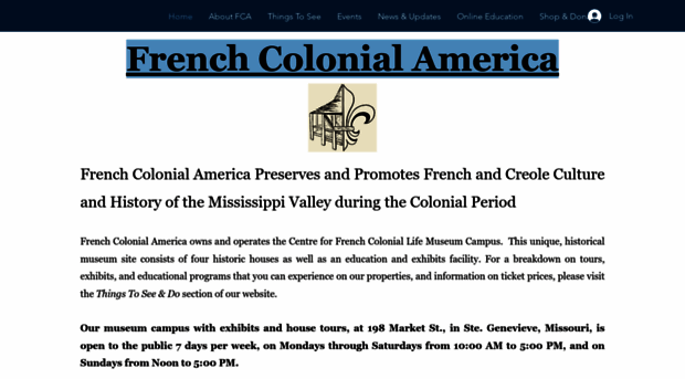 frenchcoloniallife.org