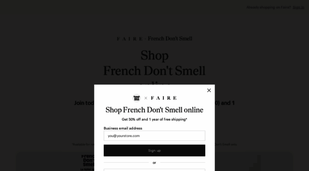 frenchdontsmell.faire.com