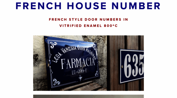 frenchhousenumber.com