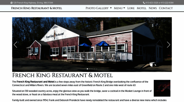 frenchkingrestaurantandmotel.com