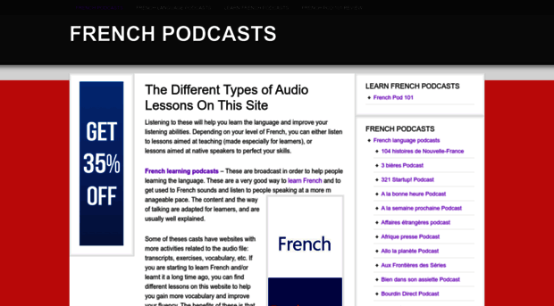 frenchpodcasts.net