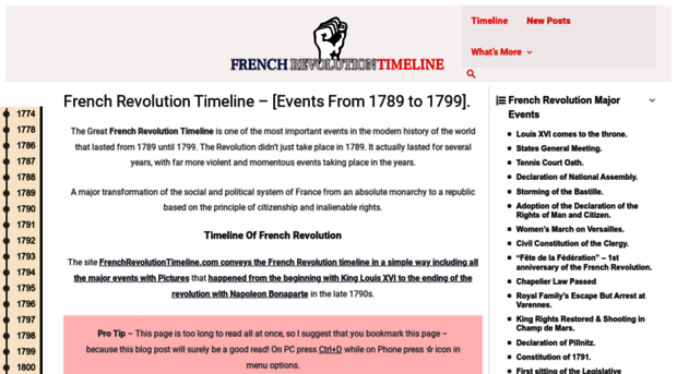 frenchrevolutiontimeline.com