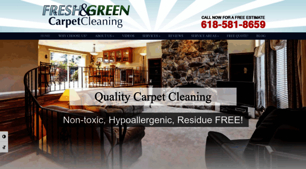 freshandgreencarpetcleaning.com