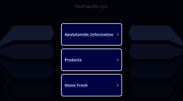 freshaudio.xyz