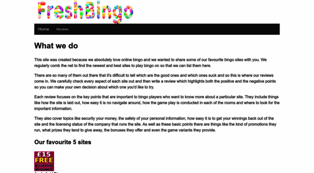 freshbingo.co.uk