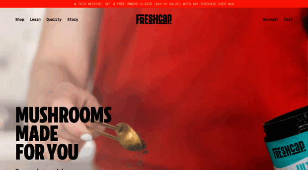 freshcapmushrooms.com