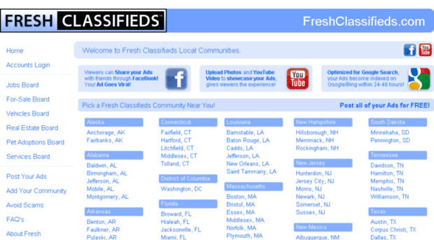 freshclassifieds.com