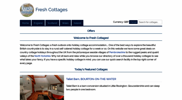 freshcottages.com