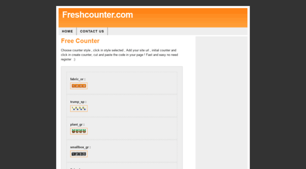 freshcounter.com