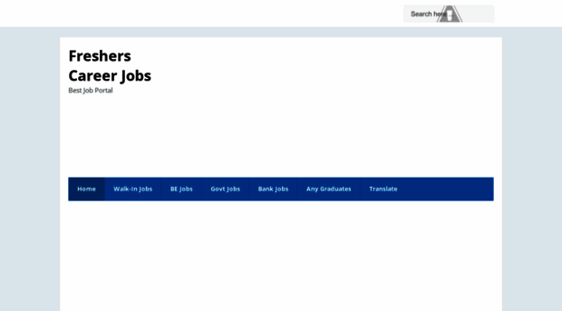 fresherscareerjos.blogspot.com