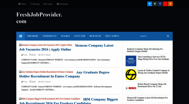 freshjobprovider.blogspot.in