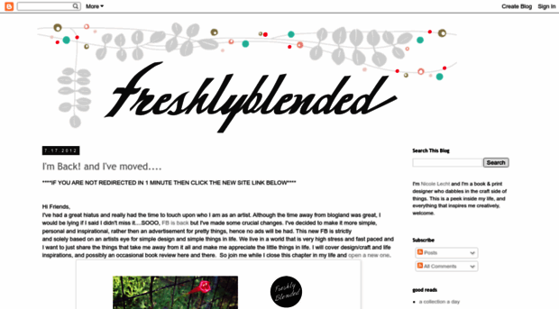 freshlyblended.blogspot.com