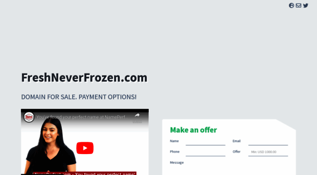 freshneverfrozen.com