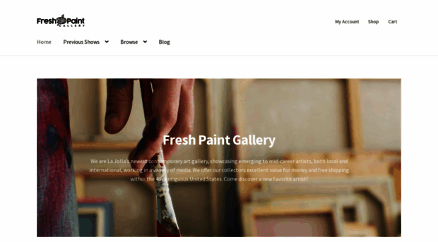 freshpaintgallery.com