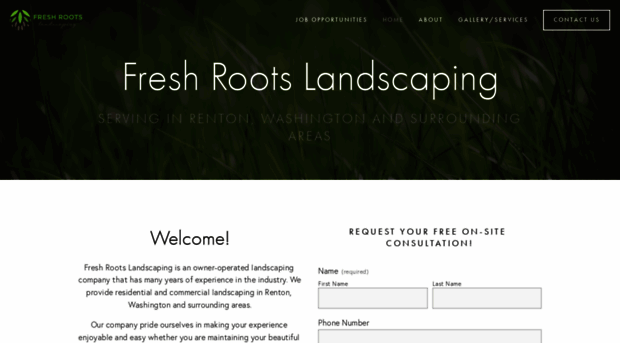 freshrootslandscaping.com