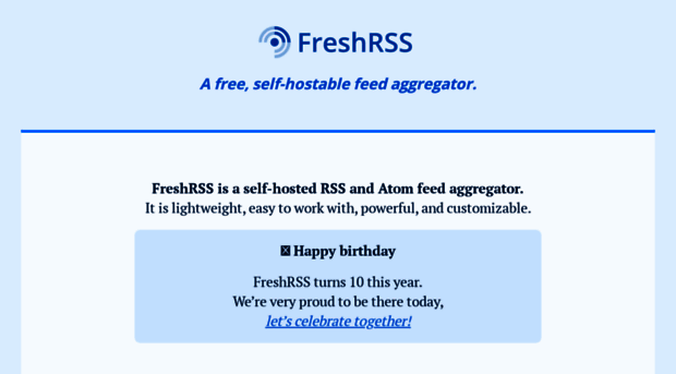 freshrss.org