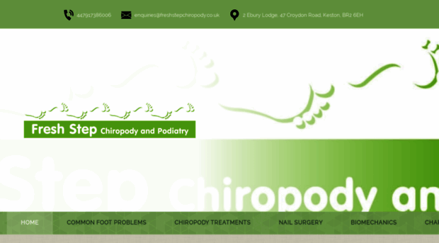 freshstepchiropody.co.uk