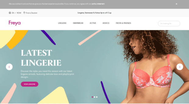 freyalingerie.nl