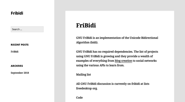 fribidi.org