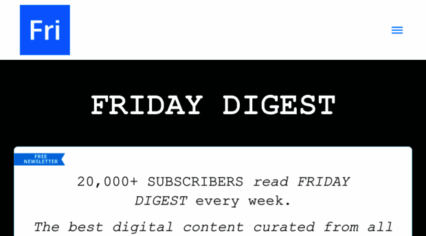 fridaydigest.com