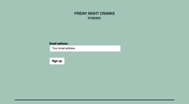 fridaynightcranks.com